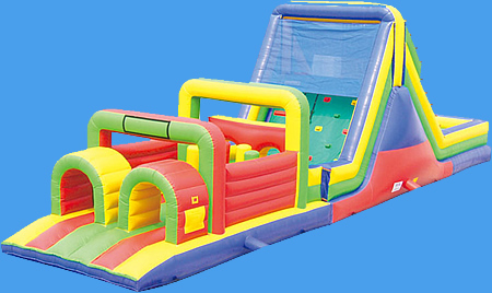 Obstacle Courses And Interactive Rides Inflatable rides